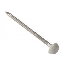 40mm White Profile Pins Stainless Steel