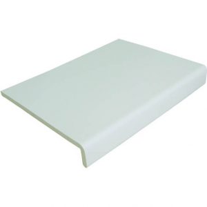 PVC White Cover Fascia Board 200mm x 9mm x 5m Single Leg