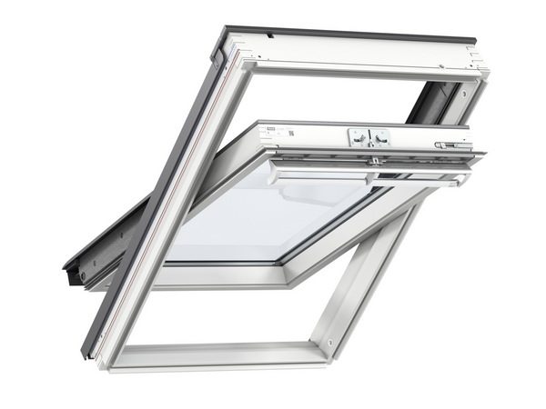 Velux White Painted Centre Pivot Roof Window 1140 x 1180mm